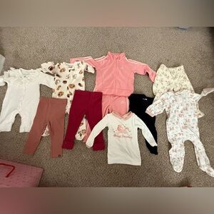 Baby girl bundle outfit